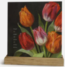 Seasonal Mini Canvas Shelf Decor