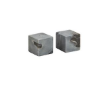 Gray Marble Cube Salt & Pepper Set