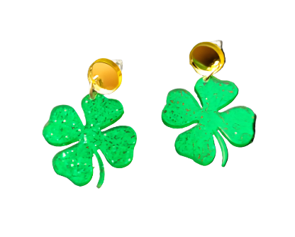 Four Leaf Clover Earrings