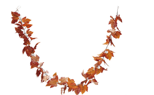 Faux Leaf Garland