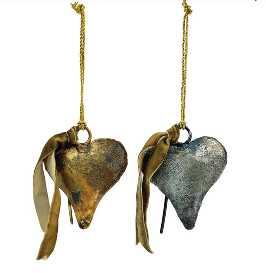 Heart Bell Ornament