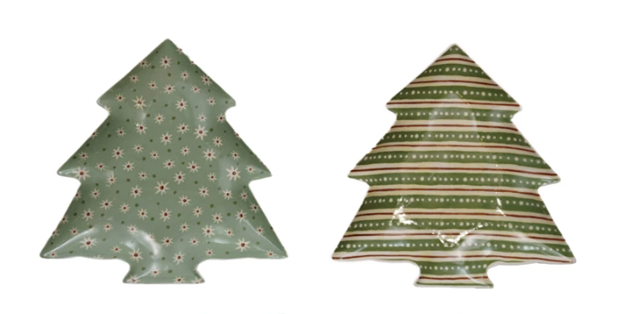 Stoneware Tree Plate