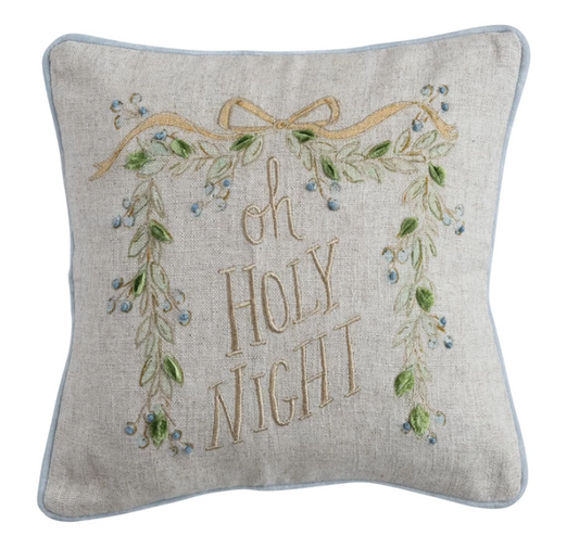 Oh Holy Night Pillow