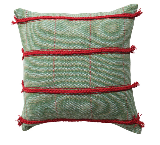 Braided Whispers Pillow