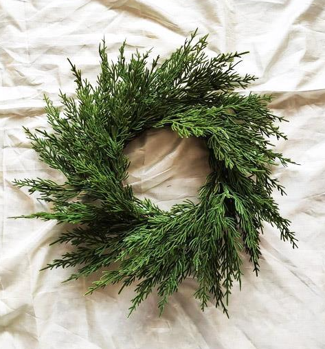 Green Cedar Wreath
