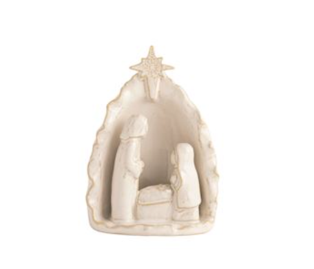 Stoneware Nativity