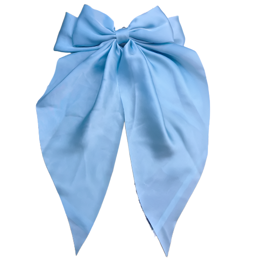 Oversize Satin Bows