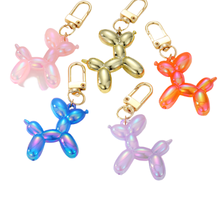 Balloon Dog Keychain