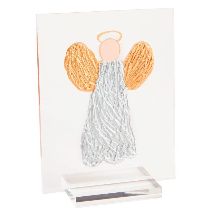 Acrylic Angel Plaque Stand