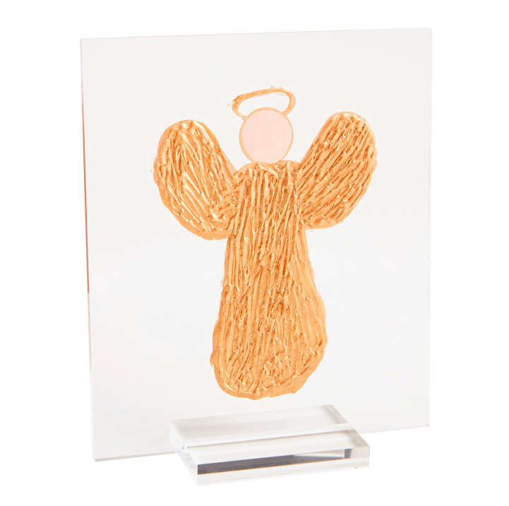 Acrylic Angel Plaque Stand