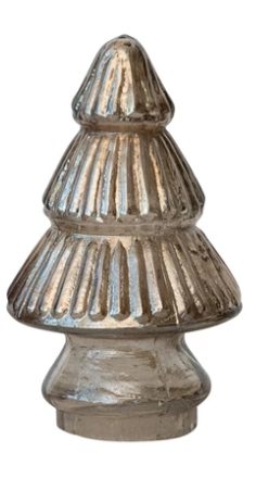 Embossed Glass Tree