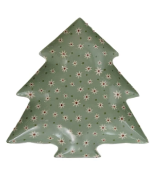 Stoneware Tree Plate