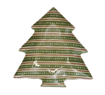 Stoneware Tree Plate