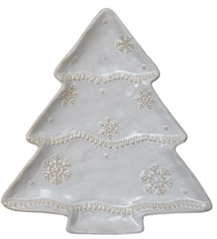 Snowflake Tree Plate