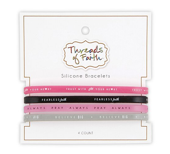 Scripture Silicone Bracelets