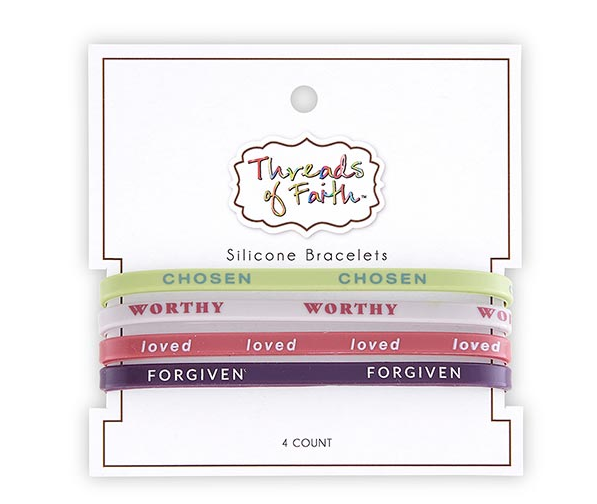 Scripture Silicone Bracelets