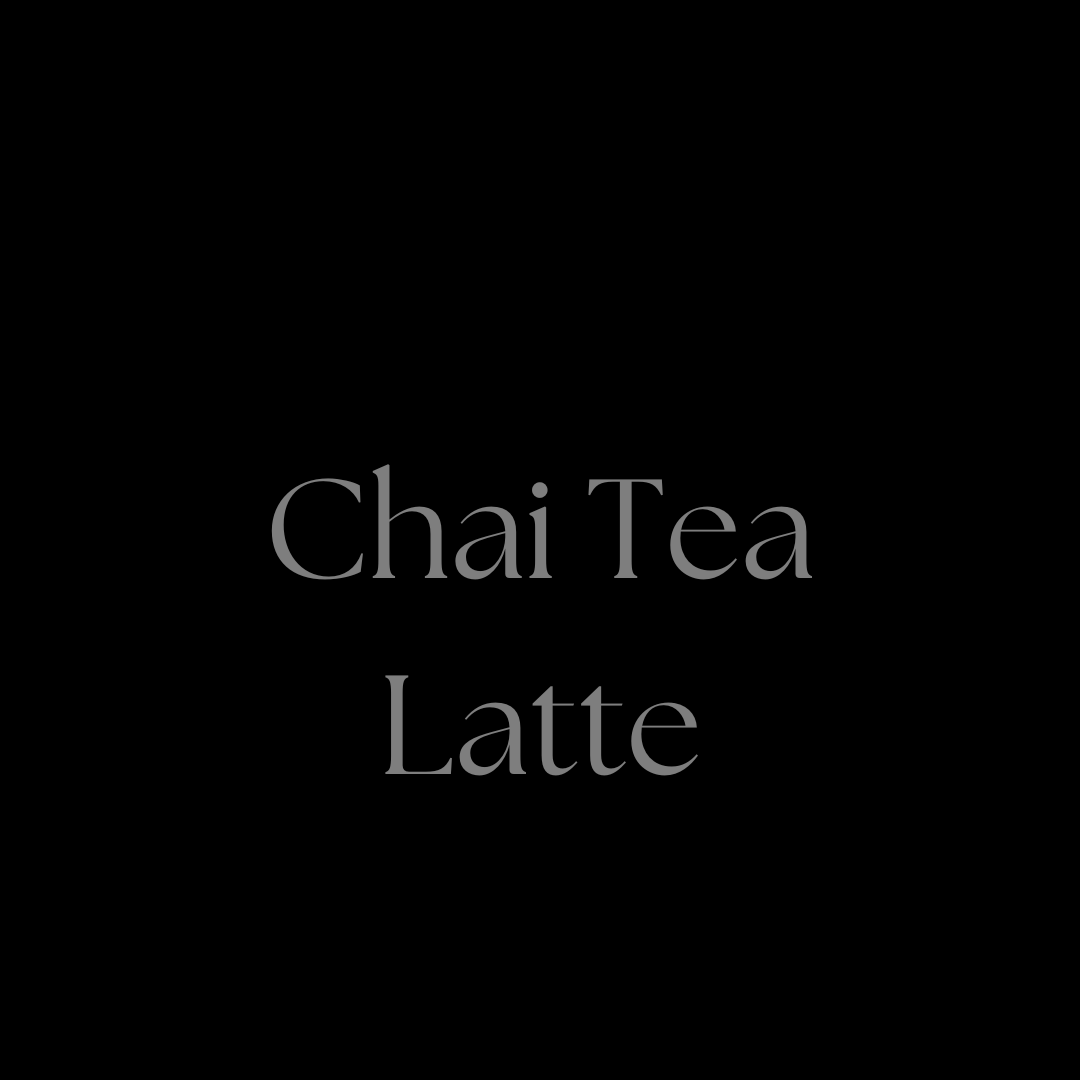 Chai Tea Latte