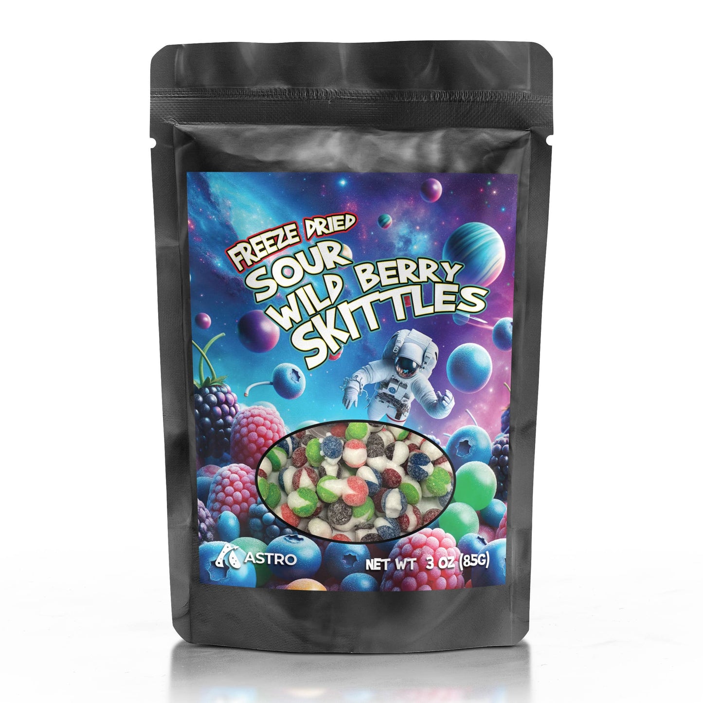 Freeze Dried SOUR Wild Berry Skittles