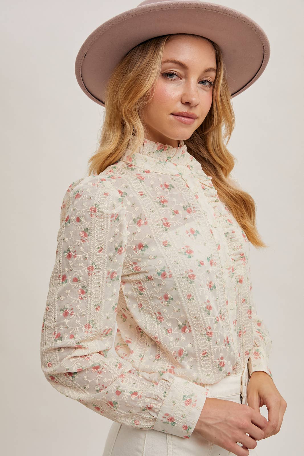 Floral Button Down