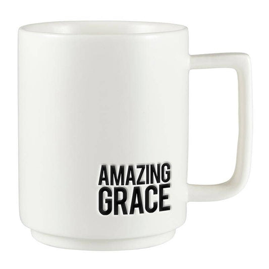 Amazing Grace Matte Café Mug