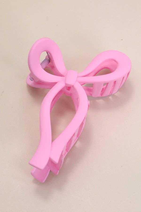 Matte Bow Clip