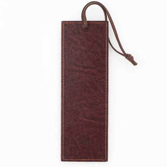 For I Know The Plans Brown Faux Leather Bookmark - Jeremiah