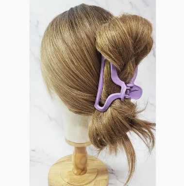 Matte Color Hair Claw Clip