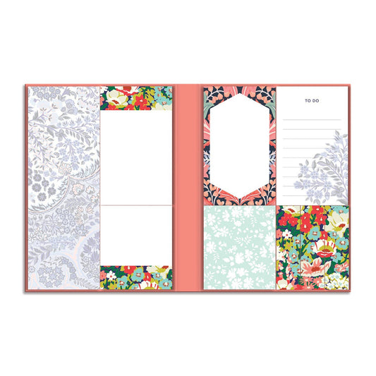 Liberty Floral Sticky Notes Book