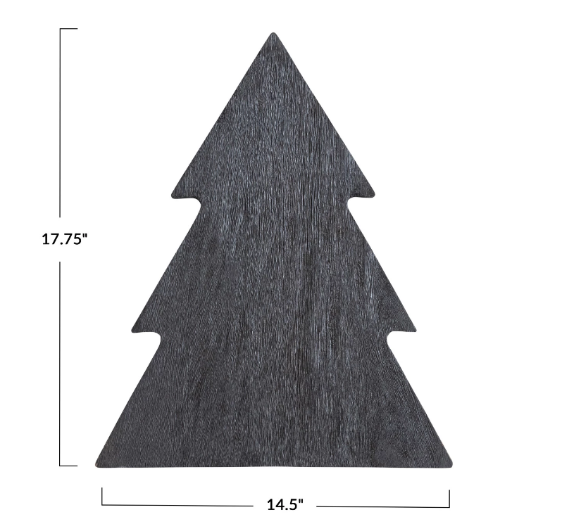 Black Tree Cutting Board