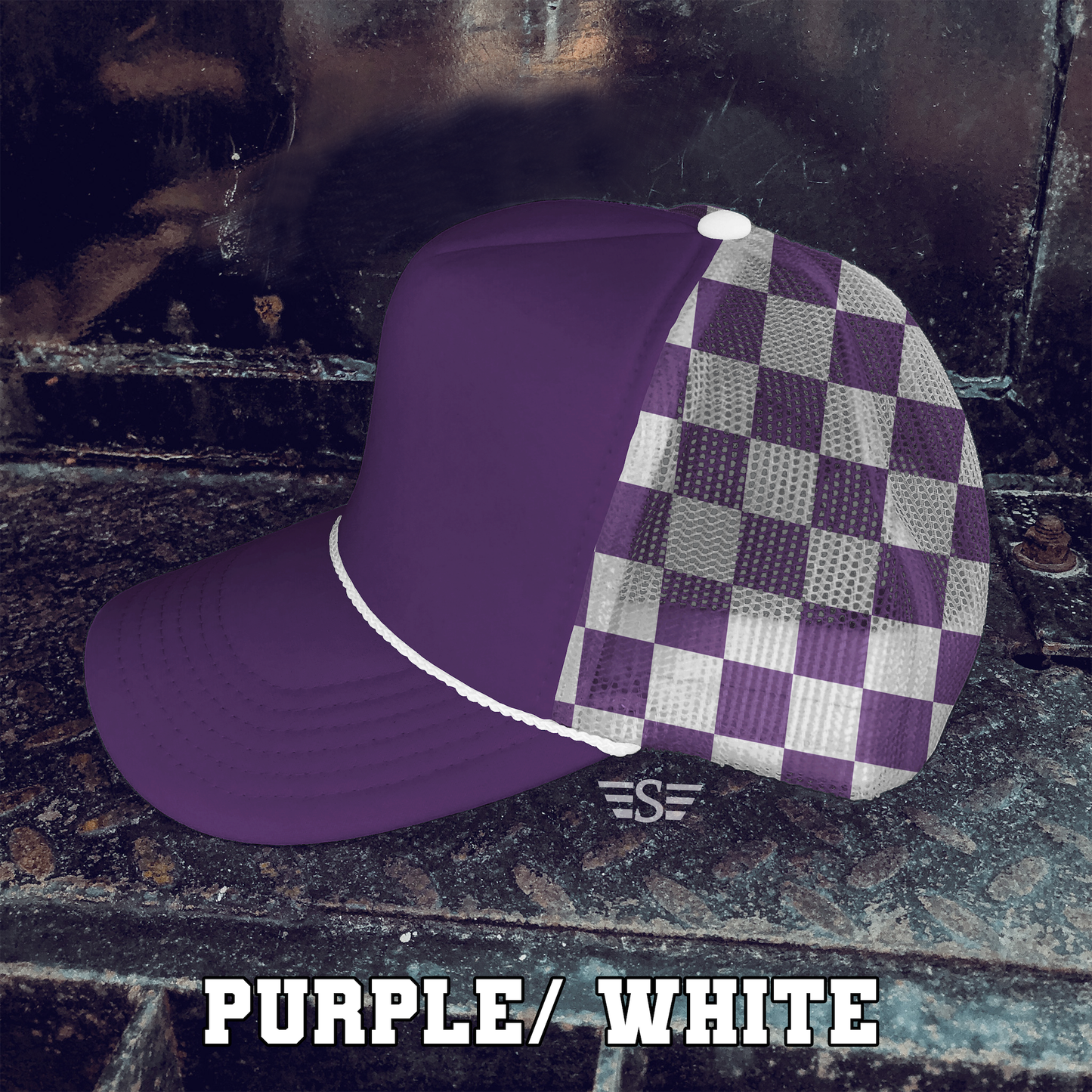 Checkered Trucker Hats