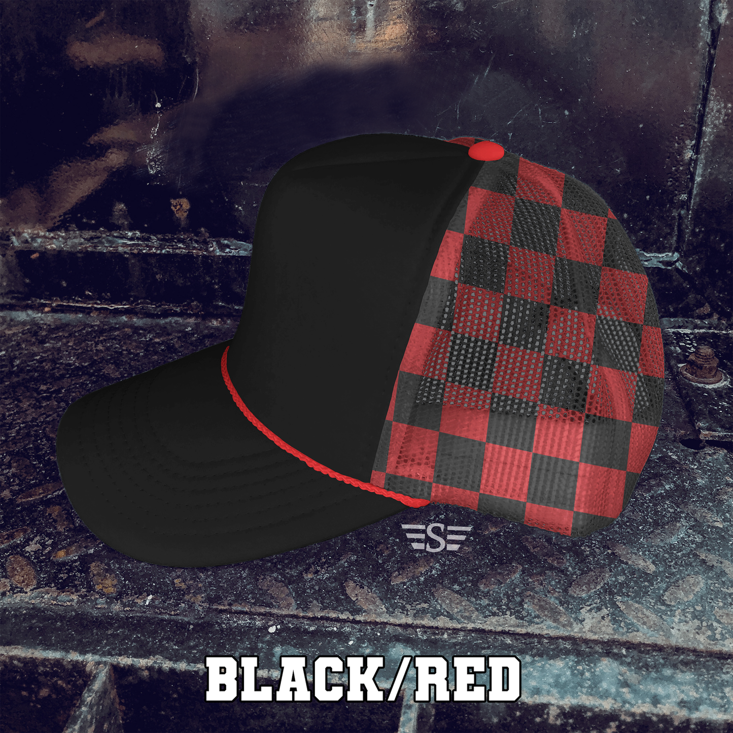 Checkered Trucker Hats