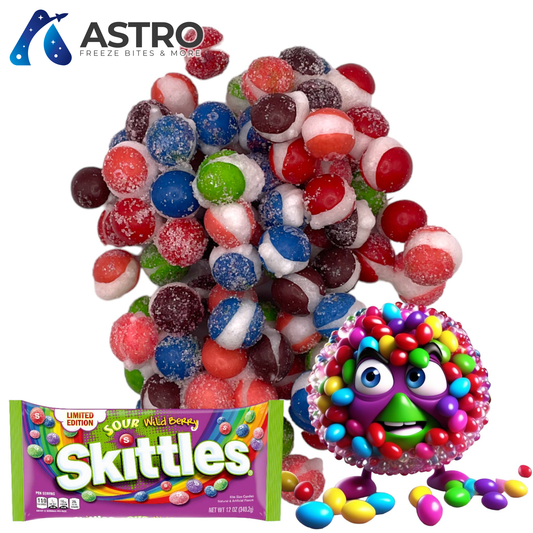 Freeze Dried SOUR Wild Berry Skittles
