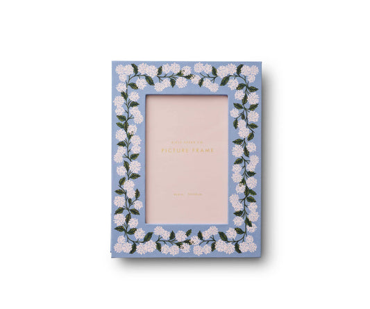 Hydrangea Paper Wrapped Picture Frame
