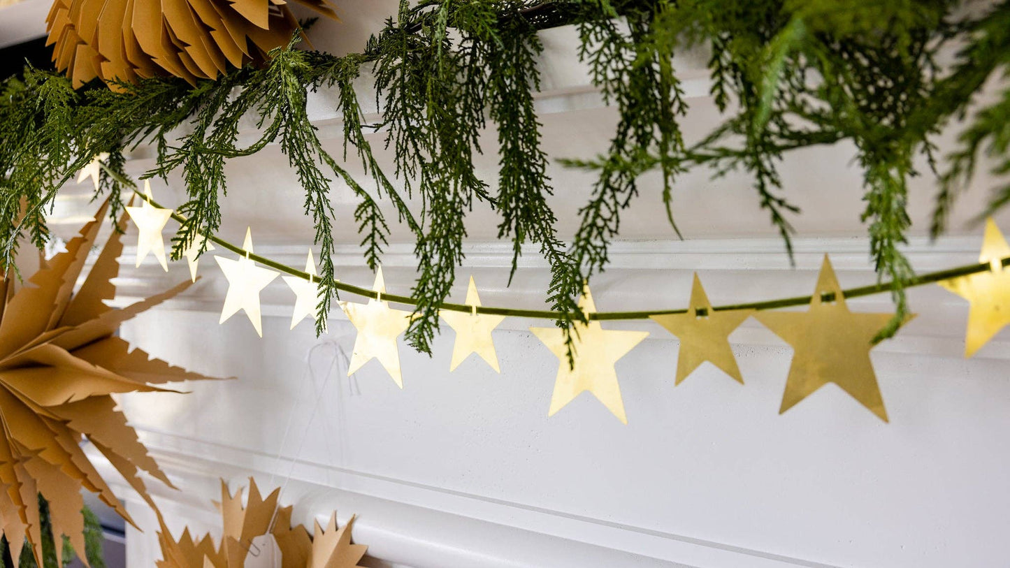 Christmas Memories Stars Banner