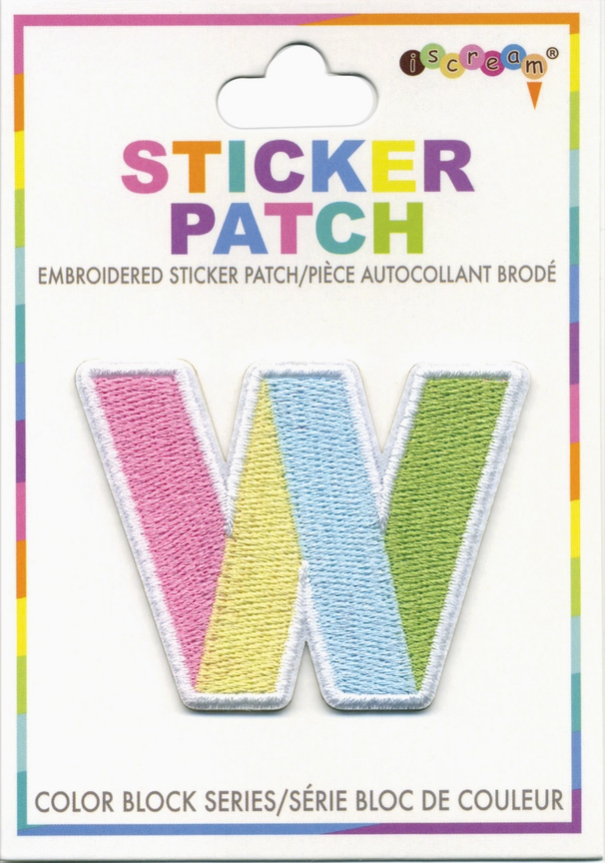 Colorblock Sticker Patch