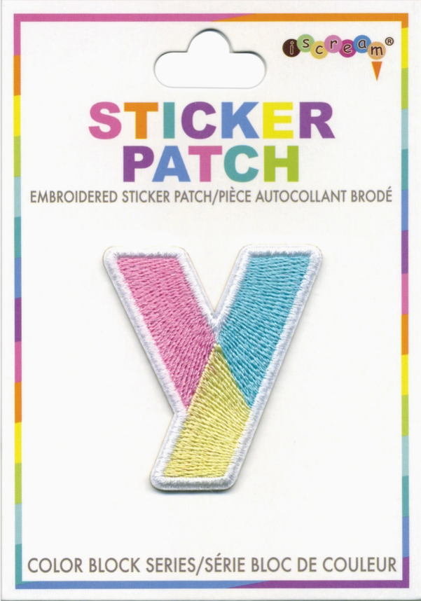 Colorblock Sticker Patch