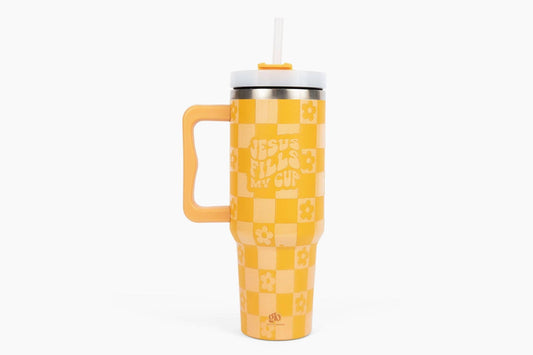 Jesus Fills My Cup Tumbler