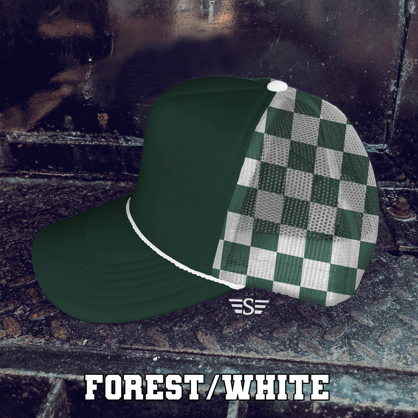 Checkered Trucker Hats