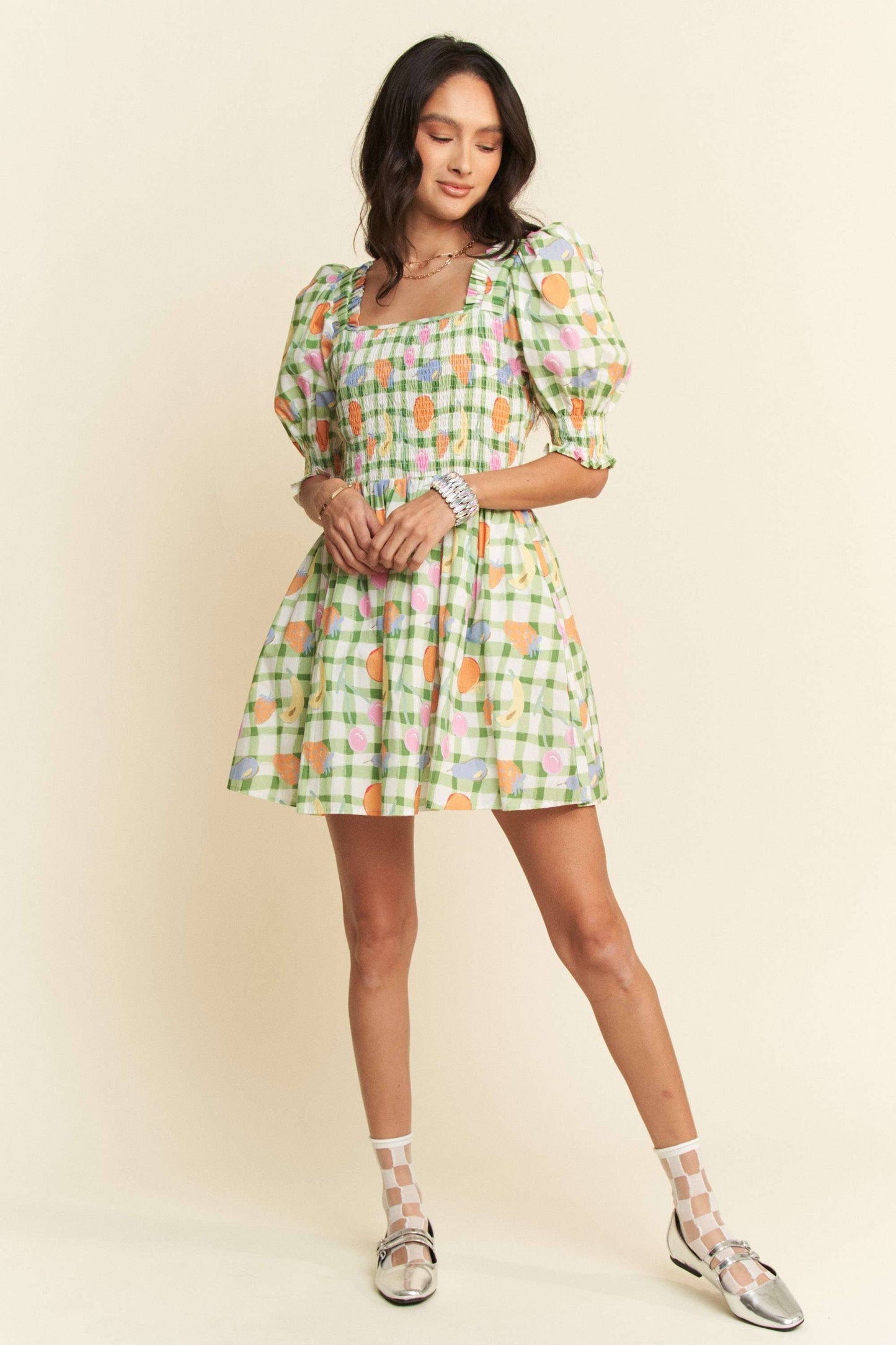 Fruit Mini Dress