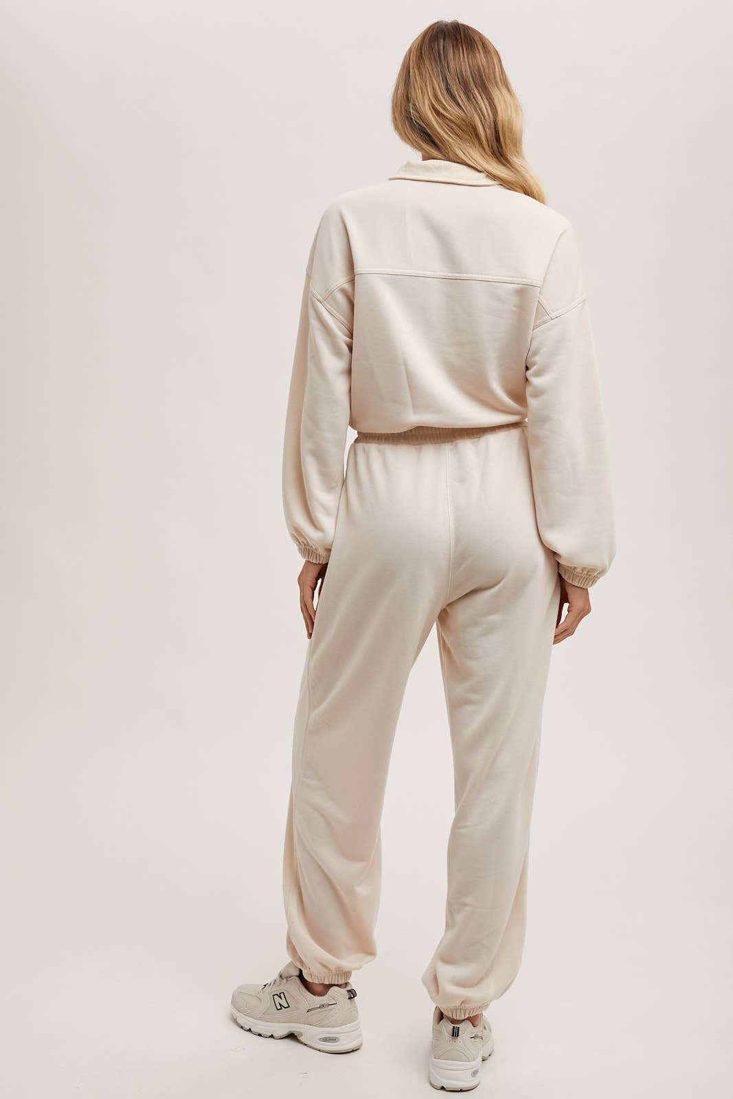 Delaney Half Zip Jumpsuit