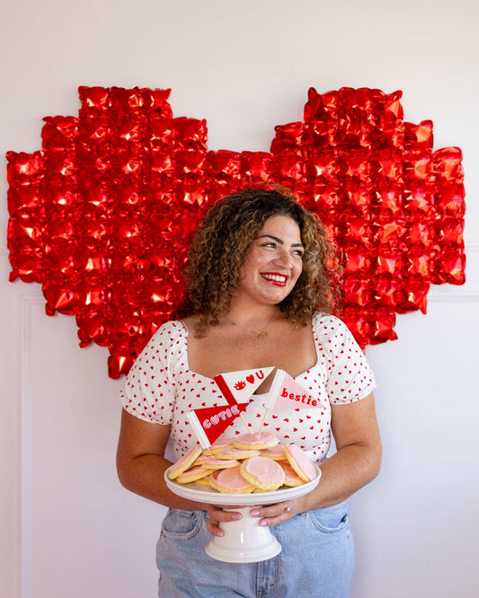 Mini Valentine Pennants