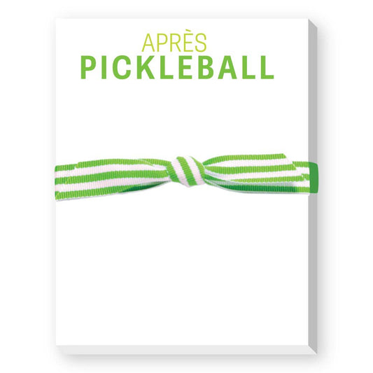 Apres Pickleball Notepad
