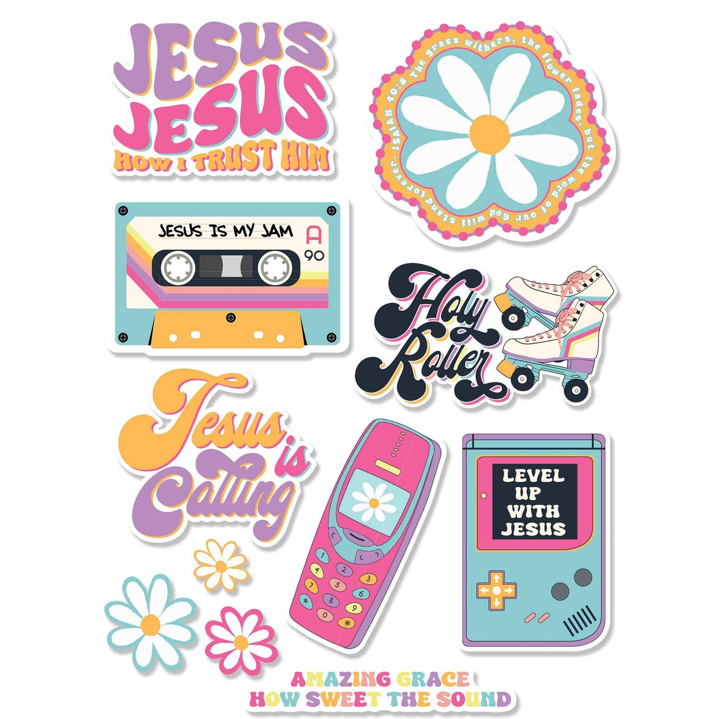 Sticker Retro Collection