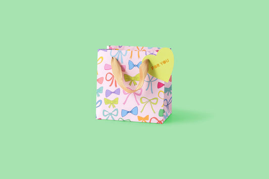 Gift Bags with Colorful Bows