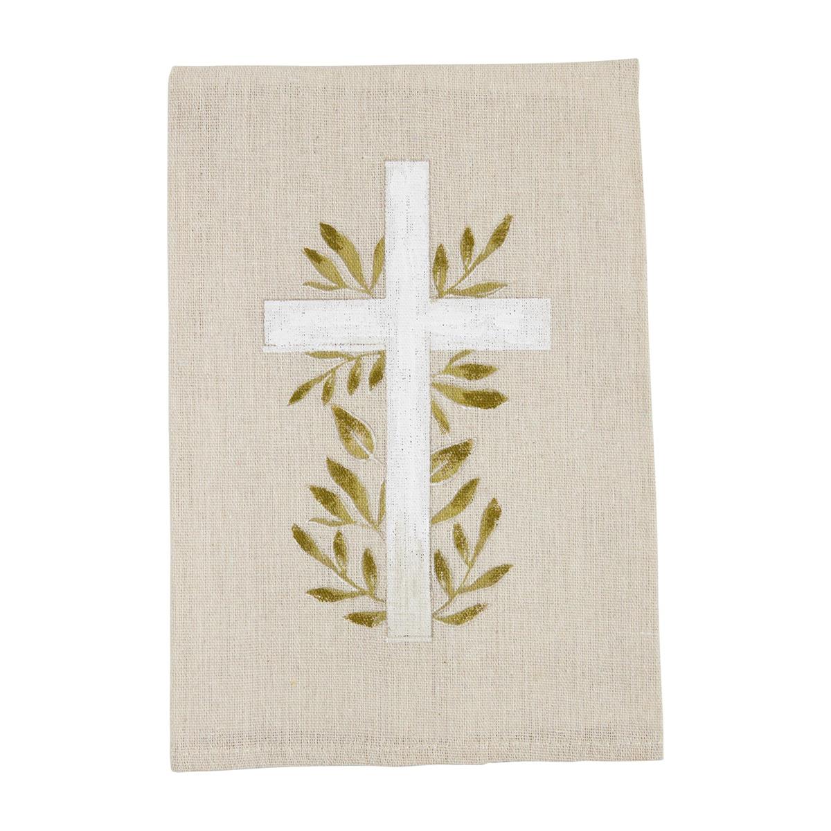 Cross and Church Painted Towels