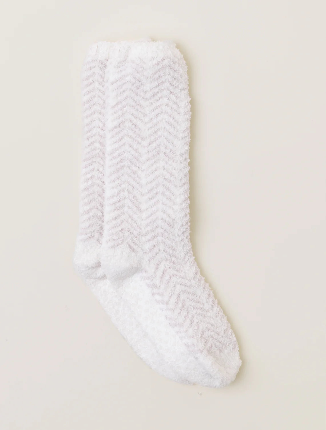 COZYCHIC Cream Stone Herringbone Socks