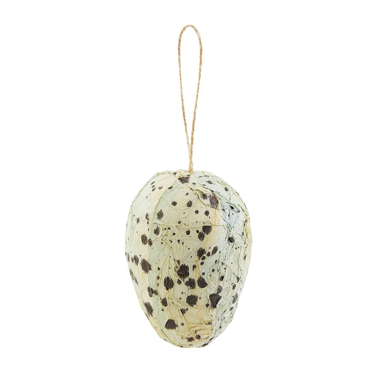 Speckled Paper Mache Eggs