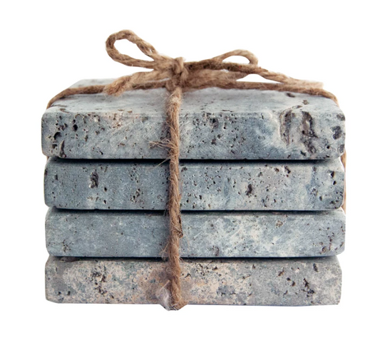 Travertine Coasters