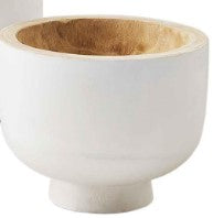 White Two-Tone Bowls