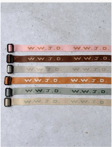 WWJD Neutral Bracelet